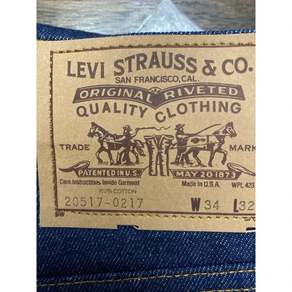 Levis denim details